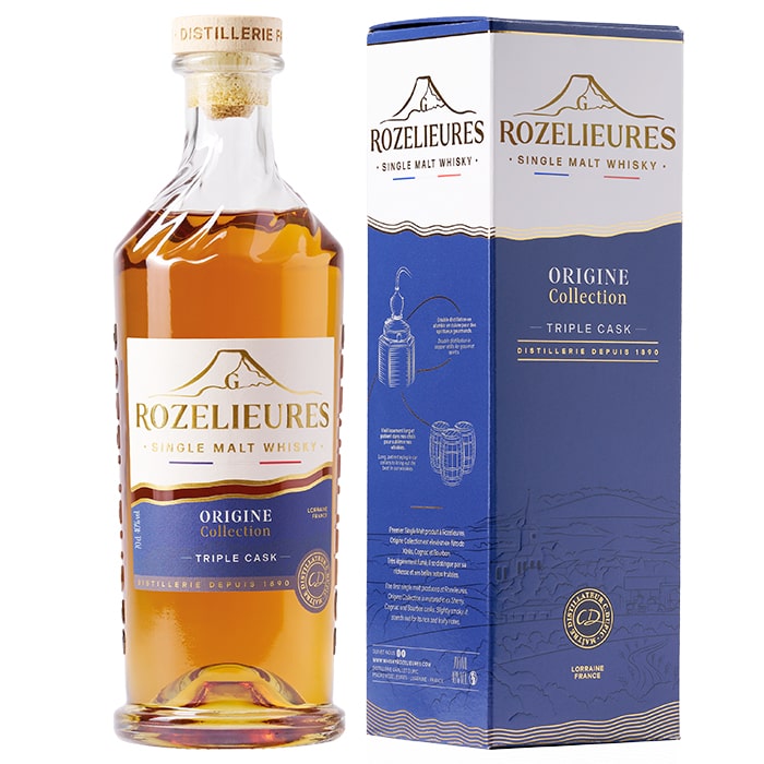 Rozelieures Origine Collection French Single Malt Whisky 0,7l 40% + dárková krabička