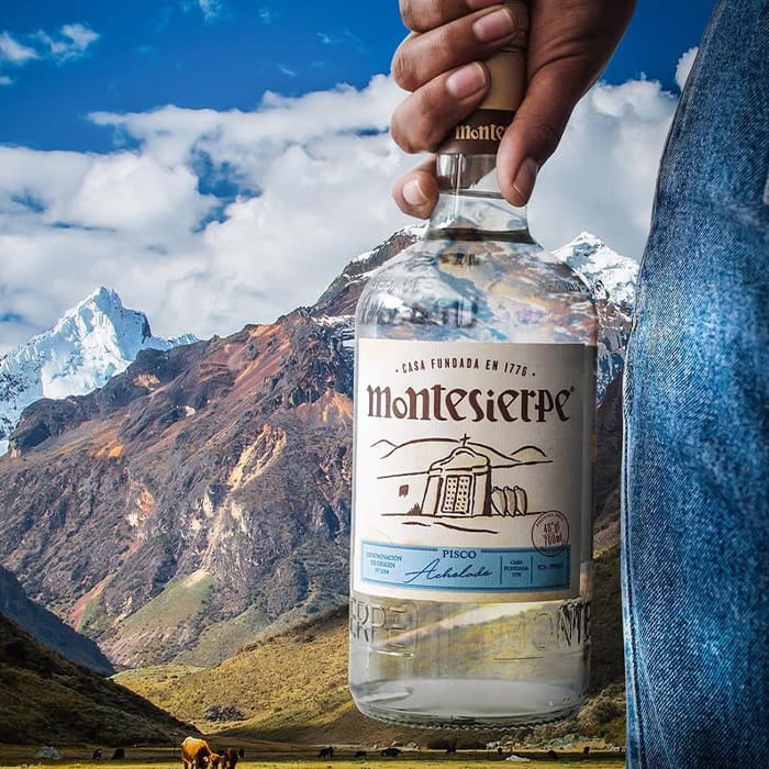 Pisco Montesierpe Acholado Peru 0,7l 40%