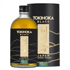 Tokinoka Black Saké Cask Finish Japan Whisky 0,5l 50% + dárková tuba