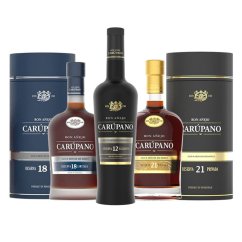 Balíček Carúpano Reserva Exclusiva 12 + Carúpano Reserva Limitada 18 + Carúpano Reserva Privada 21