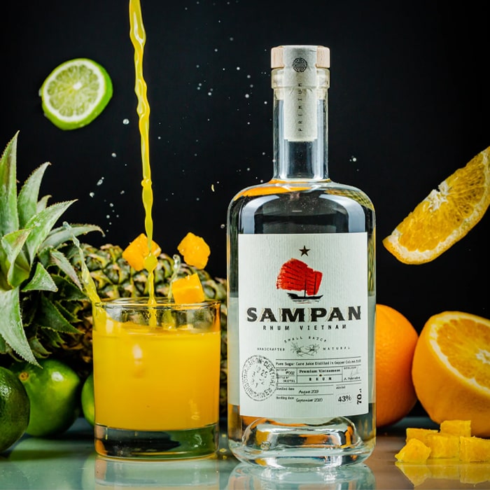 Sampan Blanc 0,7l 43%