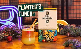 Recept na koktejl Ron Medellín Planter’s Punch