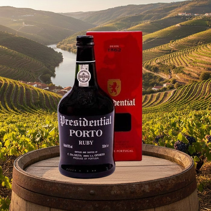 Porto Presidential Ruby 0,75l 19% + dárková krabička