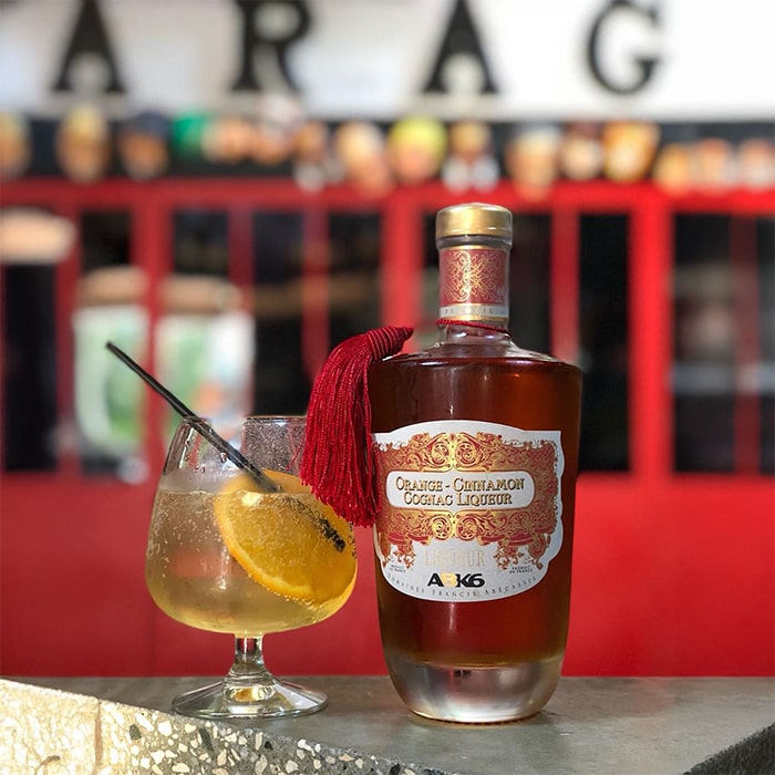 ABK6 Orange and Cinnamon Cognac Liqueur 0,7l 35% + dárková tuba