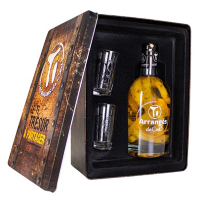 Ti Arrangés de Ceď Ananas Victoria Trésor Rhum 0,7l 32% + dárková kazeta