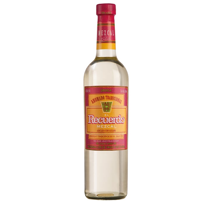 Mezcal El Recuerdo Abocado Con Gusano 0,7 40%