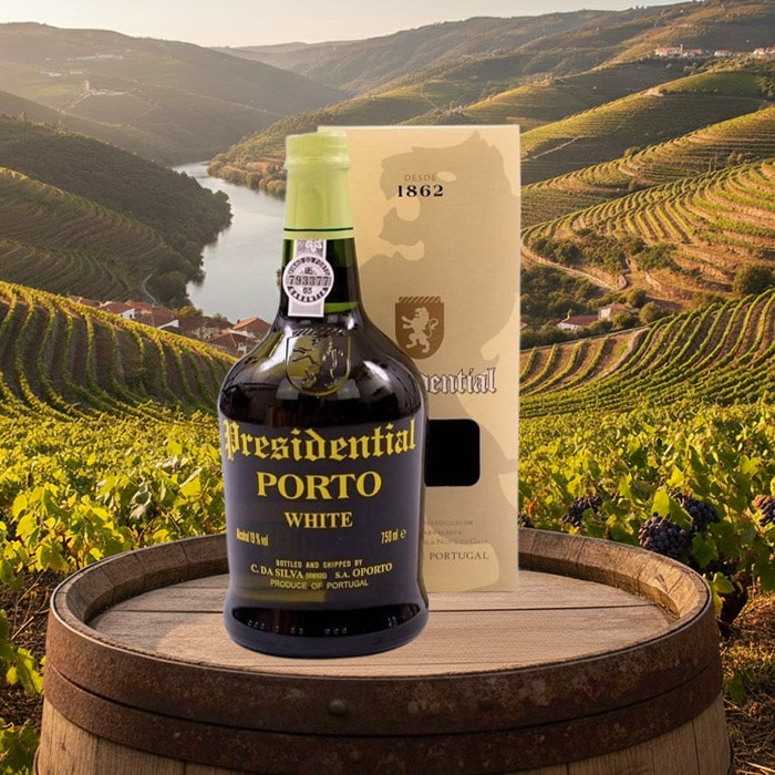Porto Presidential White 0,75l 19% + dárková krabička