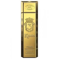 3 Kilos Gold Vodka 1l 40%
