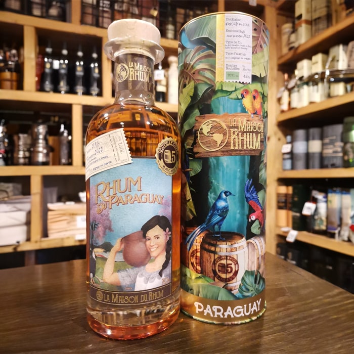 La Maison du Rhum Batch No.5 Paraguay 2008 0,7l 42% + dárková tuba