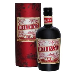 Bolivar 8 Venezuela 0,7l 40% + dárková tuba