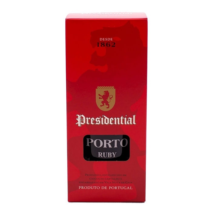 Porto Presidential Ruby 0,75l 19% + dárková krabička