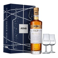 ABK6 VSOP Single Estate Cognac 0,7l 40% + dárková krabička 2x skleničky