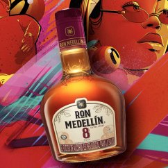 Ron Medellín Gran Reserva 8 Aňos 0,7l 40%  + dárková krabička