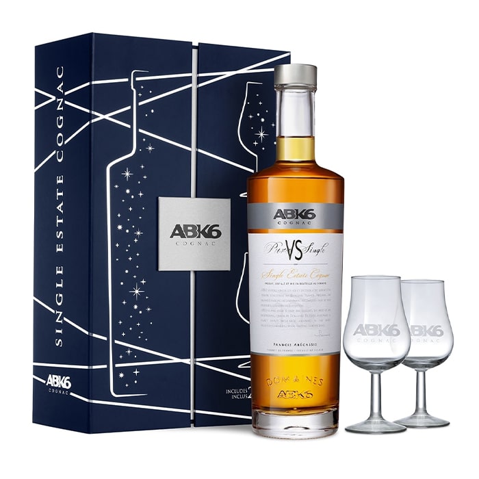 ABK6 VS Single Estate Cognac 0,7l 40% + dárková krabička 2x skleničky