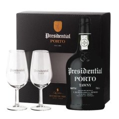 Porto Presidential Tawny 0,75l 19% + dárková kazeta 2x skleničky