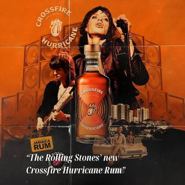 Crossfire Hurricane Reserve by The Rolling Stones 0,7 l 40 %