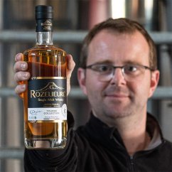 Rozelieures Tourbé Collection Whisky 0,7l 46% + dárková krabička