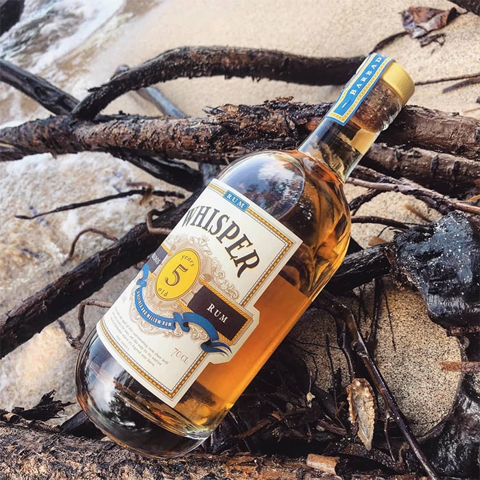 Whisper 5yo Rum 0,7l 40% + dárková krabička