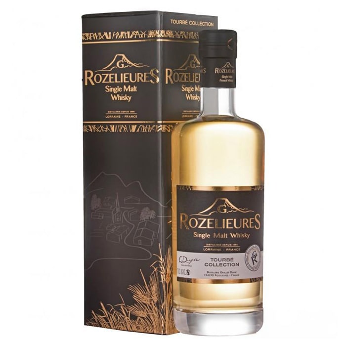 Rozelieures Tourbé Collection Whisky 0,7l 46% + dárková krabička