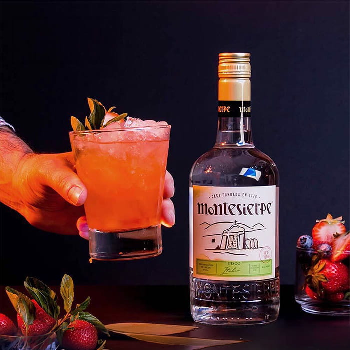 Pisco Montesierpe Italia Peru 0,7l 40%
