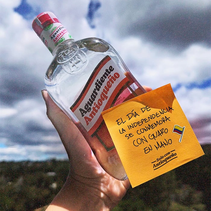 Aguardiente Antioqueño Rojo Tradicional 0,7l 29%