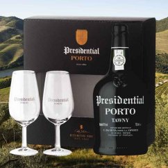Porto Presidential Tawny 0,75l 19% + dárková kazeta 2x skleničky