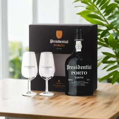 Porto Presidential Tawny 0,75l 19% + dárková kazeta 2x skleničky