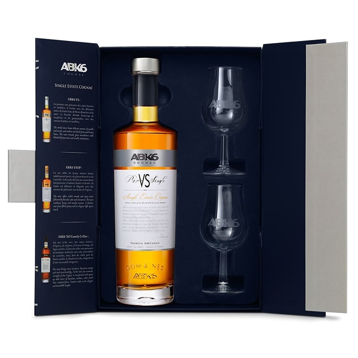 ABK6 VS Single Estate Cognac 0,7l 40% + dárková krabička 2x skleničky