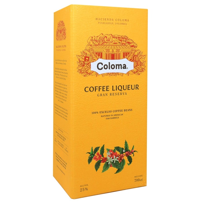 Coloma Coffee Liqueur 0,7l 25% + dárková krabička