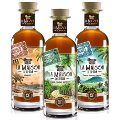 La Maison Du Rhum Tradition XO set 3 x 0,7 l