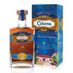 Coloma Rum 8yo 0,7l 40% + dárková krabička