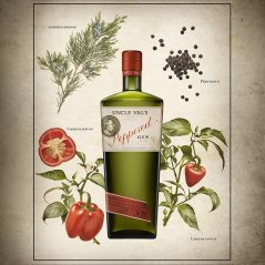 Uncle Val´s Peppered Gin 0,7l 45%