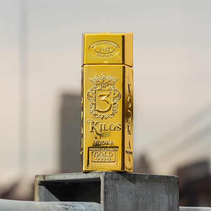 3 Kilos Gold Vodka 1l 40%