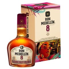 Ron Medellín Gran Reserva 8 Aňos 0,7l 40%  + dárková krabička