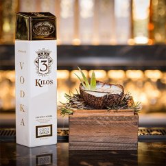 3 Kilos Coco Gold Vodka 1l 30%