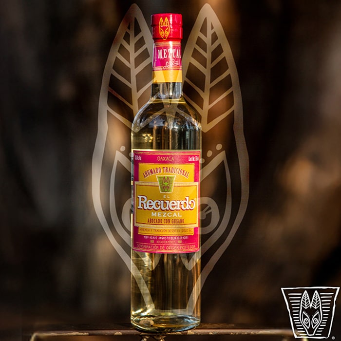 Mezcal El Recuerdo Abocado Con Gusano 0,7 40%