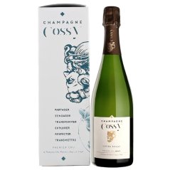 Champagne COSSY Brut 0,75l 12% + dárková krabička
