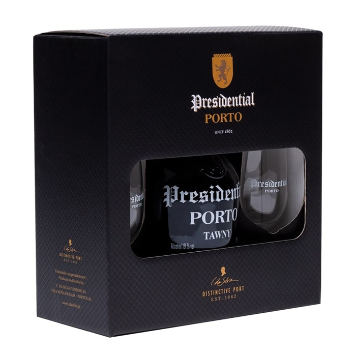 Porto Presidential Tawny 0,75l 19% + dárková kazeta 2x skleničky