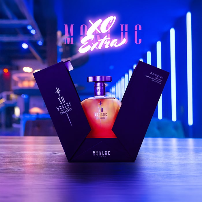Monluc XO Extra Armagnac 0,7l 40% + dárková kazeta