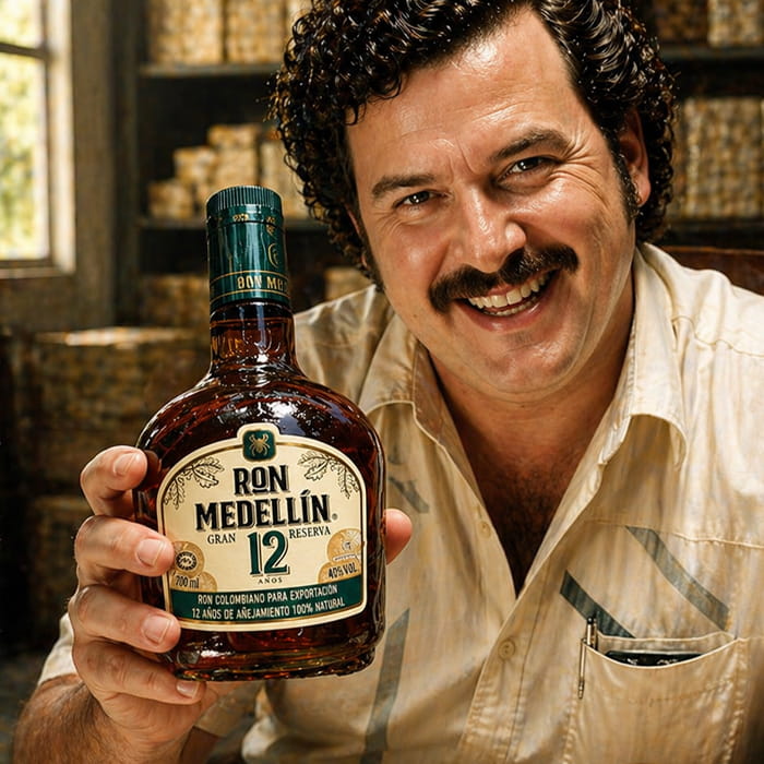 Ron Medellín Gran Reserva 12 Aňos 0,7l 40%  + dárková krabička