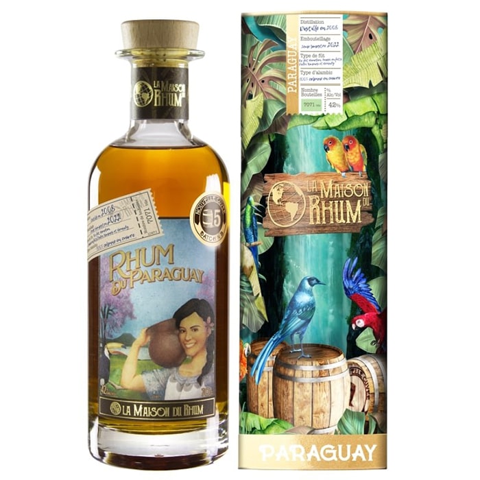 La Maison du Rhum Batch No.5 Paraguay 2008 0,7l 42% + dárková tuba