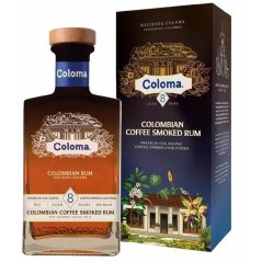 Coloma Rum 8yo Coffee Smoked 0,7l 42% + dárková krabička