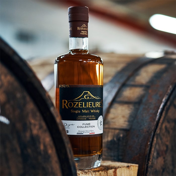 Rozelieures Fumé Collection Whisky 0,7l 46% + dárková krabička