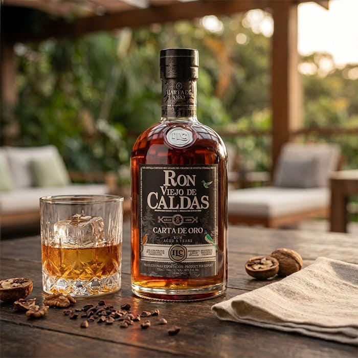 Ron Viejo De Caldas Aňejo 8 Aňos 0,7l 40%