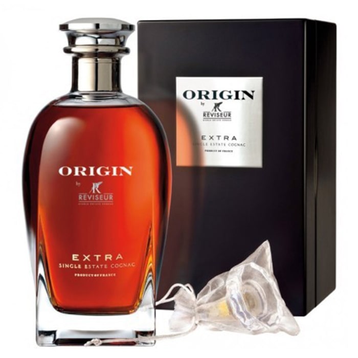 Reviseur Origin Extra Single Estate Cognac 0,7l 45% + dárková kazeta