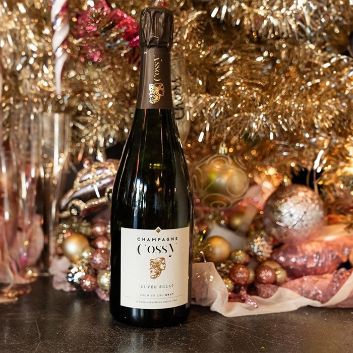 Champagne COSSY Brut 0,75l 12% + dárková krabička