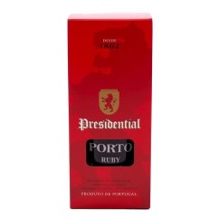 Porto Presidential Ruby 0,75l 19% + dárková krabička