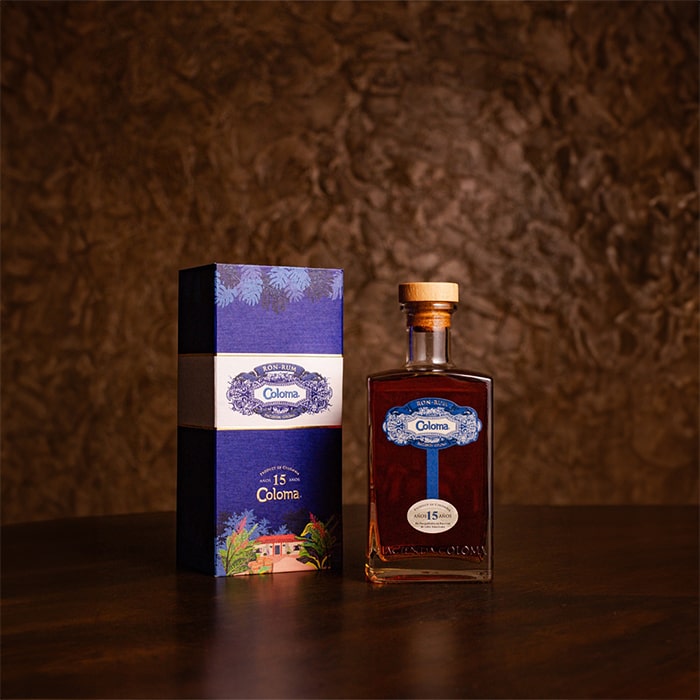 Coloma Rum 15yo 0,7l 40% + dárková krabička