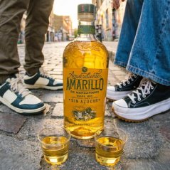 Aguardiente Amarillo de Manzanares Sin Azúcar 0,7l 24%
