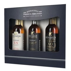 Reviseur Single Estate Cognac Dárková Sada Miniatur 3x 0,05l (VS, VSOP, XO)